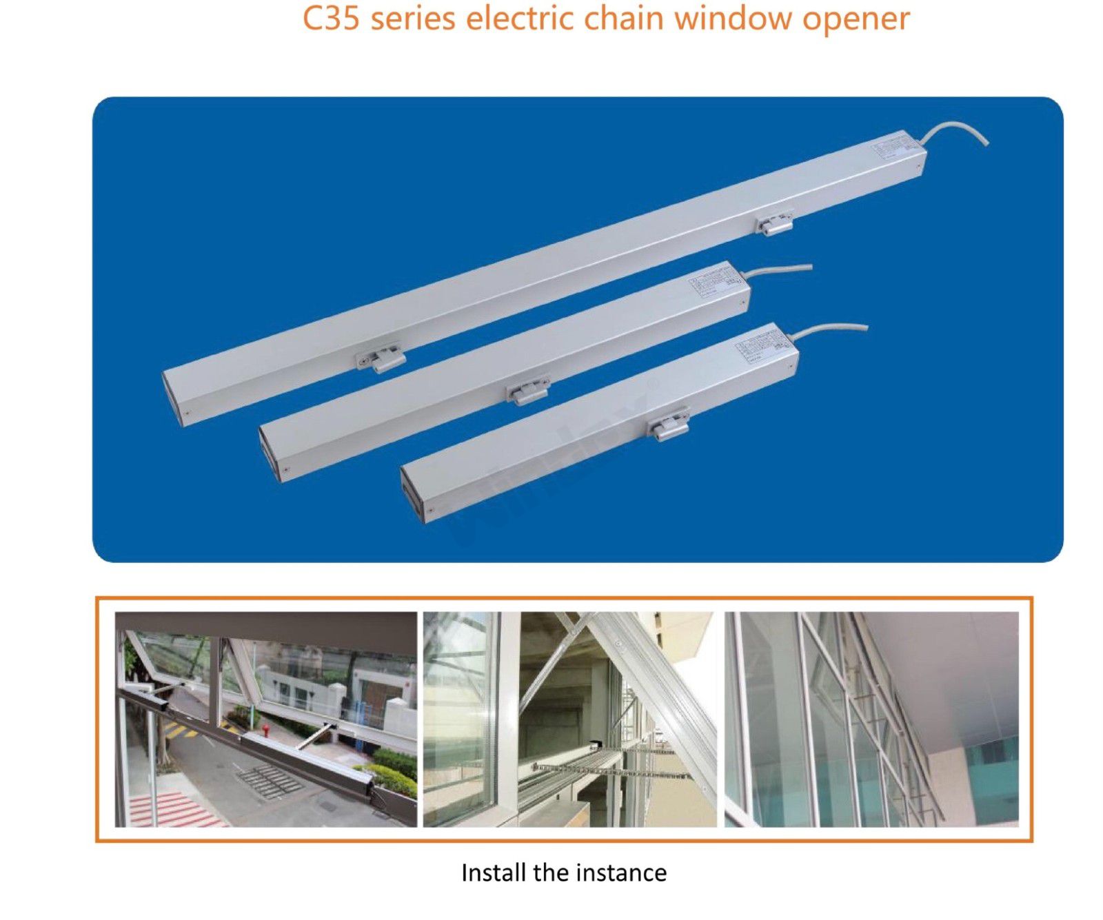 Electric Chain Window Opener C35