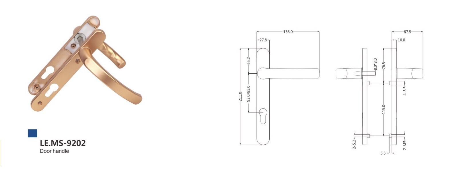 Door Handle LE.MS-9202